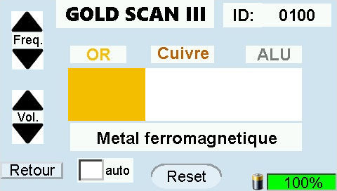 gpa 3000 display gold scan iii gold