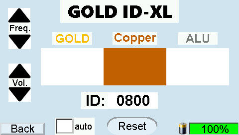 GOLD-ID-XL display Copper