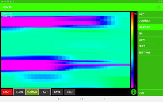 GPA 500 XS software 2D