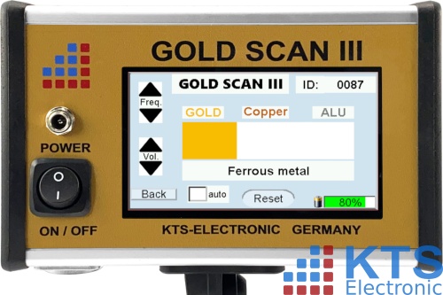 appareils avant GOLD SCAN III